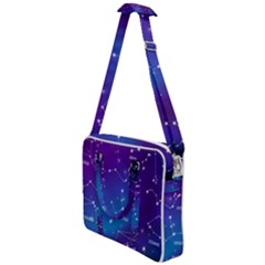 Realistic Night Sky With Constellations Cross Body Office Bag by Cowasu