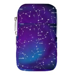 Realistic Night Sky With Constellations Waist Pouch (small) by Cowasu