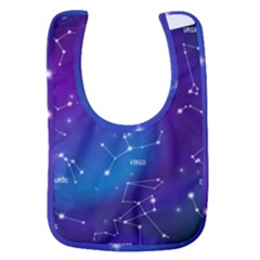 Realistic Night Sky With Constellations Baby Bib by Cowasu