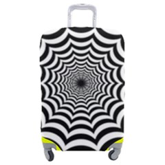 Spider Web Hypnotic Luggage Cover (medium)