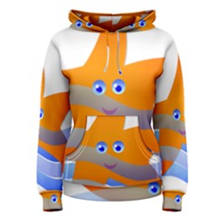 Beach Sea Shell Swimming Women s Pullover Hoodie