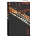 Highway Night Lighthouse Car Fast 8  x 10  Hardcover Notebook View1