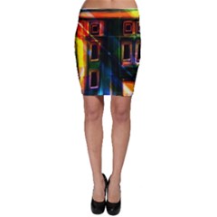 Architecture City Homes Window Bodycon Skirt by Amaryn4rt