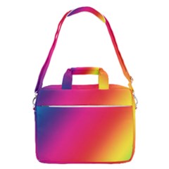 Rainbow Colors Macbook Pro 16  Shoulder Laptop Bag by Amaryn4rt