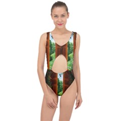 Beautiful World Entry Door Fantasy Center Cut Out Swimsuit by Amaryn4rt