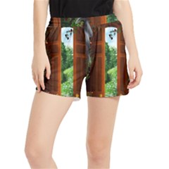 Beautiful World Entry Door Fantasy Women s Runner Shorts by Amaryn4rt