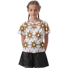 Seamless Repeating Tiling Tileable Kids  Front Cut Tee by Amaryn4rt