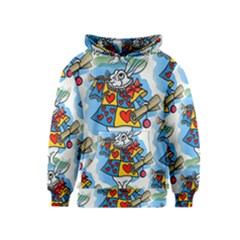 Seamless Repeating Tiling Tileable Kids  Pullover Hoodie by Amaryn4rt