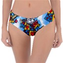 Seamless Repeating Tiling Tileable Reversible Classic Bikini Bottoms View1