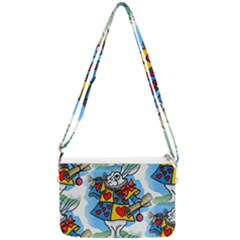 Seamless Repeating Tiling Tileable Double Gusset Crossbody Bag