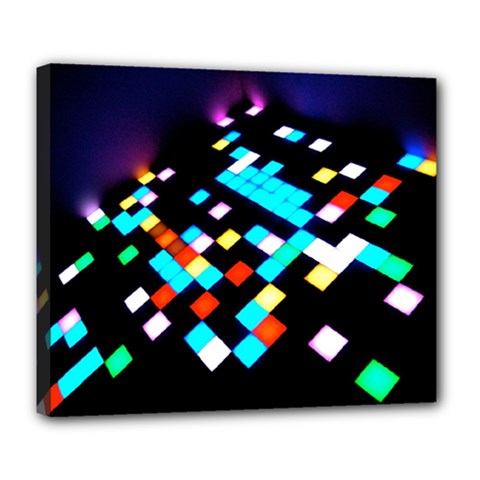Dance Floor Deluxe Canvas 24  X 20  (stretched) by Amaryn4rt