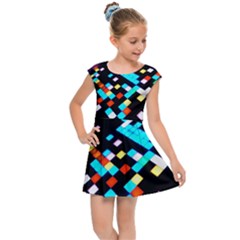 Dance Floor Kids  Cap Sleeve Dress by Amaryn4rt