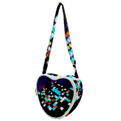 Dance Floor Heart Shoulder Bag by Amaryn4rt
