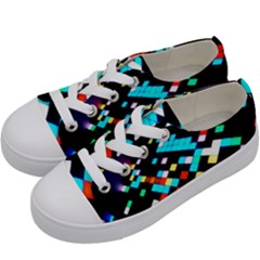 Dance Floor Kids  Low Top Canvas Sneakers by Amaryn4rt