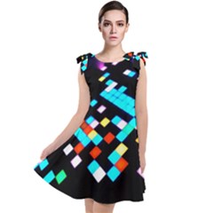 Dance Floor Tie Up Tunic Dress by Amaryn4rt