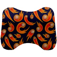 Space Patterns Pattern Head Support Cushion by Amaryn4rt