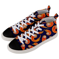Space Patterns Pattern Men s Mid-top Canvas Sneakers by Amaryn4rt