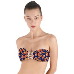 Space Patterns Pattern Twist Bandeau Bikini Top by Amaryn4rt