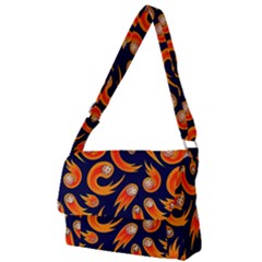 Space Patterns Pattern Full Print Messenger Bag (l) by Amaryn4rt