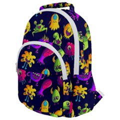 Space Patterns Rounded Multi Pocket Backpack by Amaryn4rt