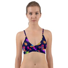 Space Pattern Wrap Around Bikini Top by Amaryn4rt