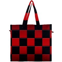 Black And Red Backgrounds- Canvas Travel Bag by Amaryn4rt