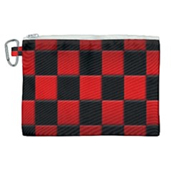 Black And Red Backgrounds- Canvas Cosmetic Bag (xl) by Amaryn4rt
