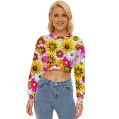 Flowers Blossom Bloom Nature Plant Lightweight Long Sleeve Sweatshirt