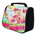 Pattern Decorated Schoolbus Tie Dye Full Print Travel Pouch (Small) View1