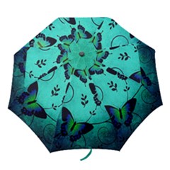 Texture Butterflies Background Folding Umbrellas by Amaryn4rt