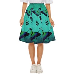 Texture Butterflies Background Classic Short Skirt by Amaryn4rt