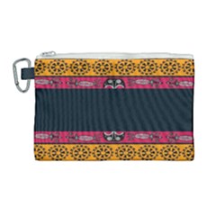 Pattern Ornaments Africa Safari Summer Graphic Canvas Cosmetic Bag (large) by Amaryn4rt