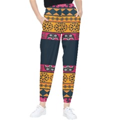Pattern Ornaments Africa Safari Summer Graphic Women s Tapered Pants