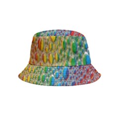 Bubbles Rainbow Colourful Colors Bucket Hat (kids) by Amaryn4rt