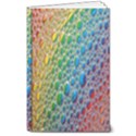 Bubbles Rainbow Colourful Colors 8  x 10  Hardcover Notebook View1