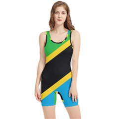 Flag Of Tanzania Women s Wrestling Singlet by Amaryn4rt