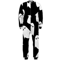 Ghost Halloween Pattern Onepiece Jumpsuit (men) by Amaryn4rt