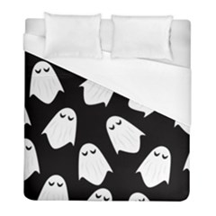 Ghost Halloween Pattern Duvet Cover (full/ Double Size) by Amaryn4rt