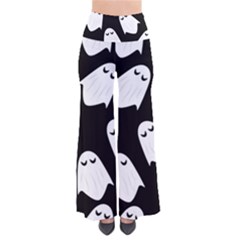 Ghost Halloween Pattern So Vintage Palazzo Pants by Amaryn4rt