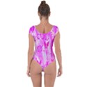 Butterfly Cut Out Pattern Colorful Colors Short Sleeve Leotard  View2