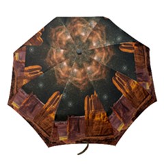 Geology Sand Stone Canyon Folding Umbrellas by Simbadda