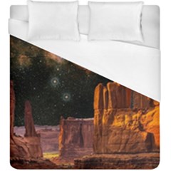 Geology Sand Stone Canyon Duvet Cover (king Size) by Simbadda