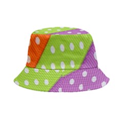 Colorful Easter Ribbon Background Bucket Hat by Simbadda