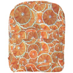 Oranges Background Texture Pattern Full Print Backpack