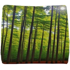 Green Forest Jungle Trees Nature Sunny Seat Cushion