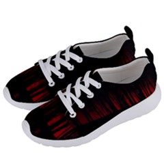 Scary Dark Forest Red And Black Women s Lightweight Sports Shoes by Ravend