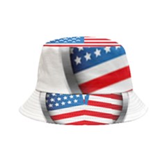 United Of America Usa Flag Inside Out Bucket Hat by Celenk