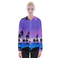 Scenery Landscape Nature Womens Long Sleeve Shirt