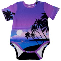 Scenery Landscape Nature Baby Short Sleeve Bodysuit