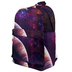 Clouds Fantasy Space Landscape Colorful Planet Classic Backpack by Ravend